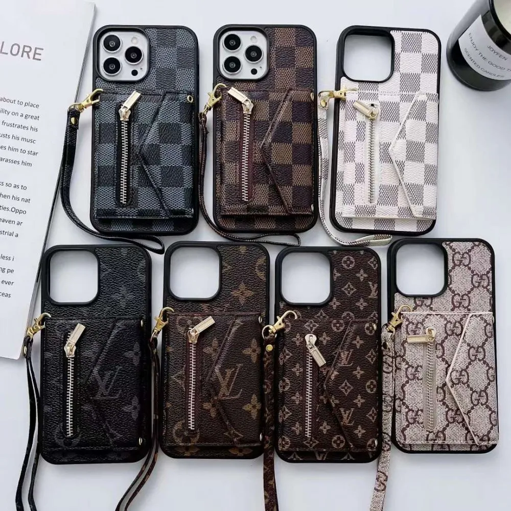 グッチ GUCCI ルイ・ヴィトン Louis Vuitton カードホルダー スマホケース レザー 高品質 トレンディなブランド 気質