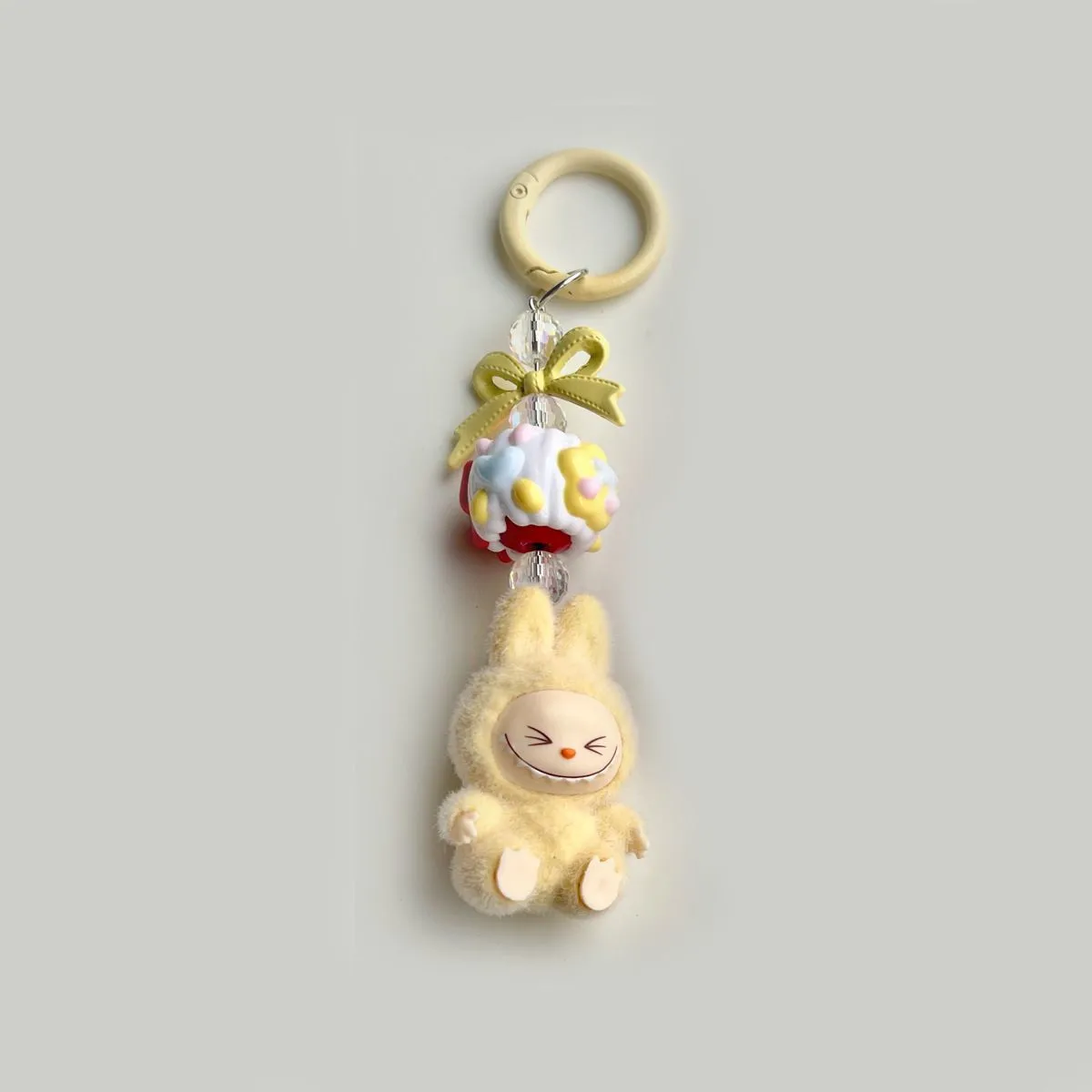 バッグやリュックにぴったり カラフル フィギュア キーホルダー