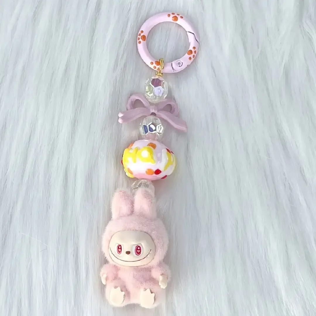 バッグやリュックにぴったり カラフル フィギュア キーホルダー